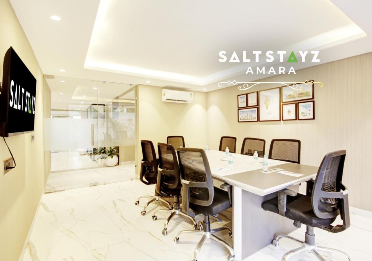 Saltstayz Premier - Galleria Market Road & Sector 27 คูร์เคาน์ ภายนอก รูปภาพ